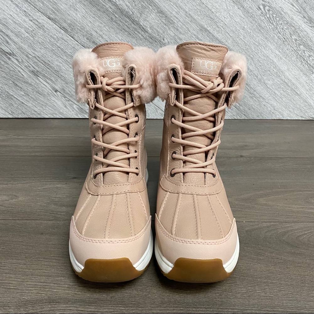 UGG Adirondack III Snow Leopard Quartz Boots NEW - Picture 6 of 12